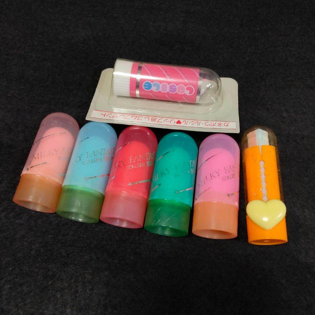 ■ 昭和レトロ リップ系消しゴムセット ルシル MILKY FANTASY ■