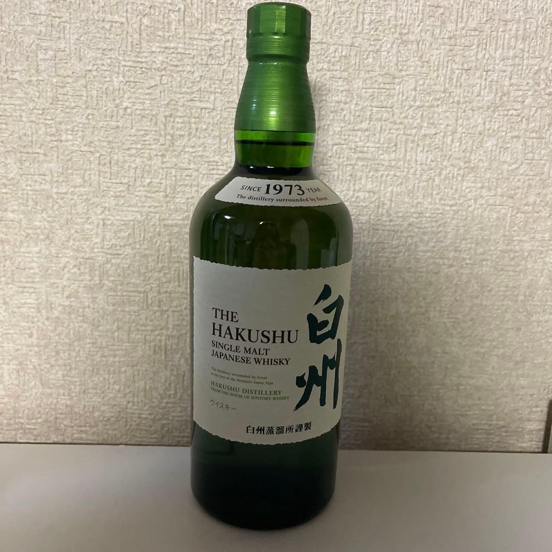 【新品未開封】HAKUSHU シングルモルトウイスキー 700ml 43度