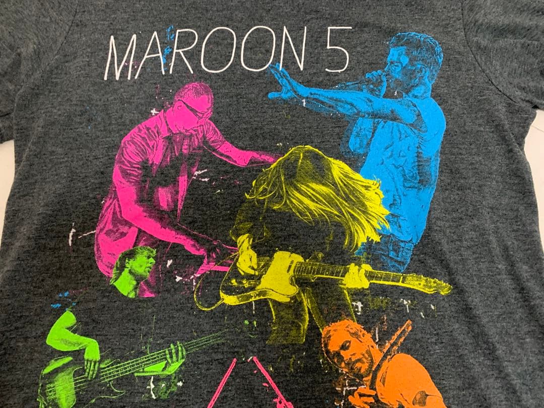 MAROON5 マルーンファイブ 2015 WORLD TOUR T-Shirt