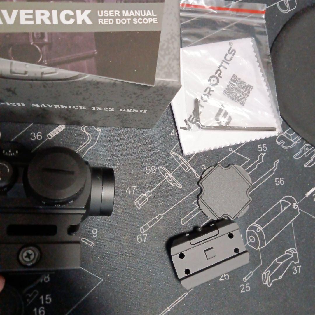 トイガン maverick gen2 vector optics