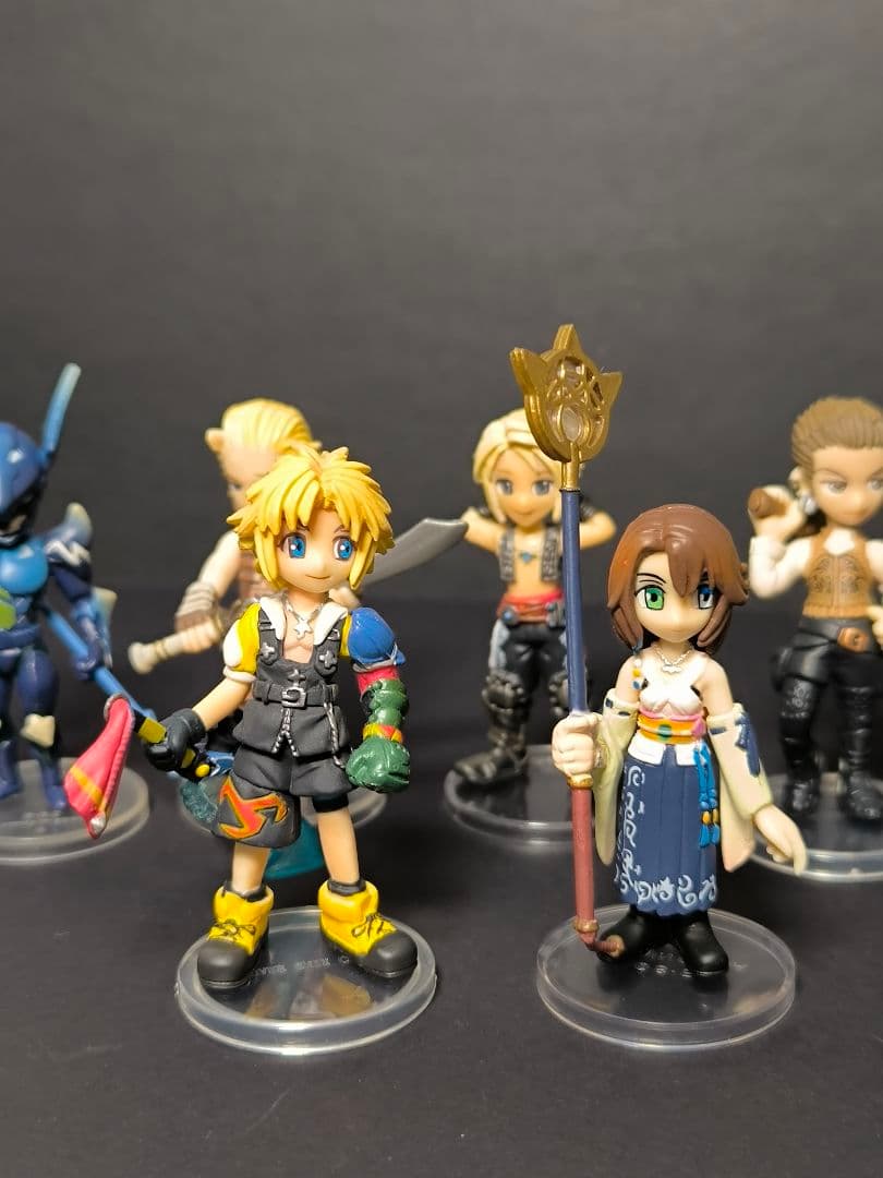 ファイナルファンタジー トレーディングアーツ ミニ 17体セット