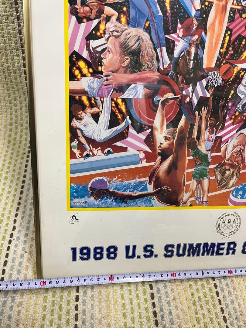ヒロ・ヤマガタ　1988 US SUMMER OLYMPIC TEAM ポスター
