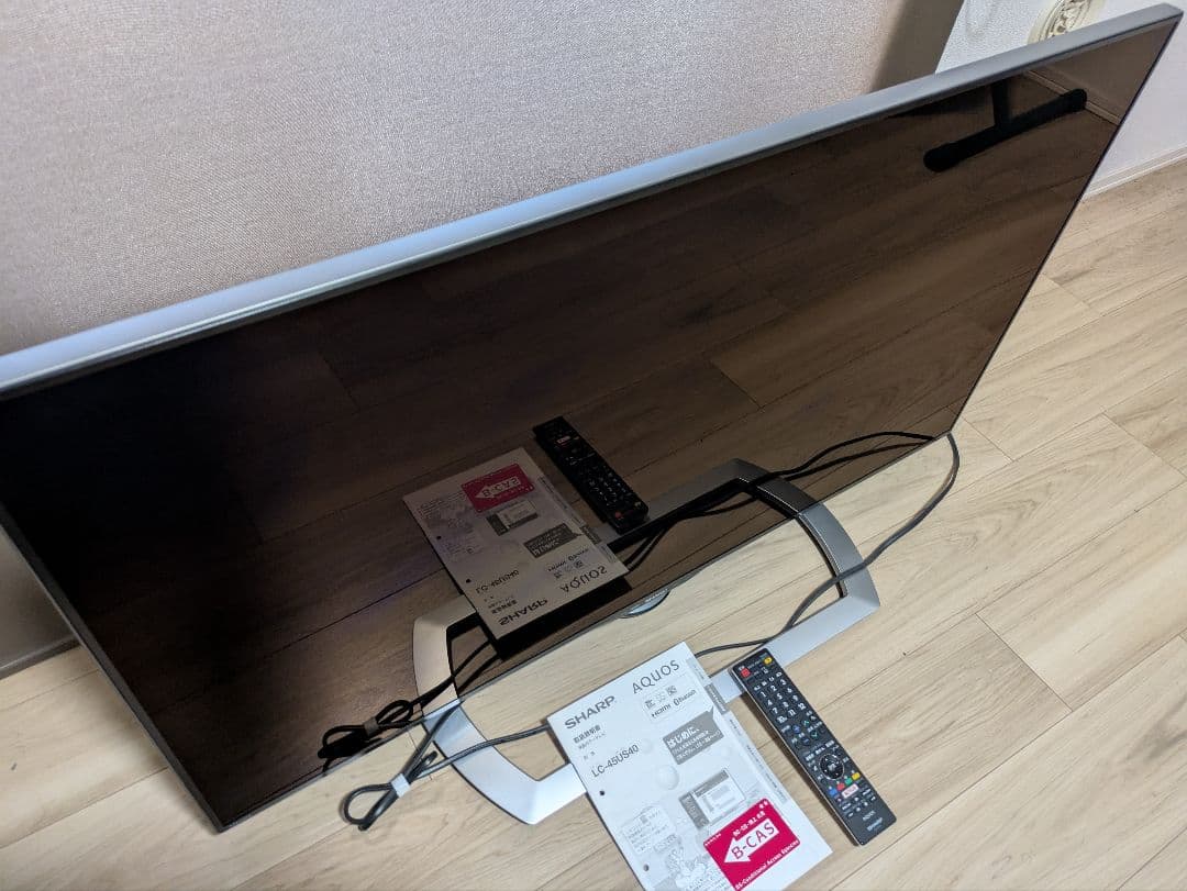 【美品】シャープ 45V型 4K 液晶テレビ AQUOS LC-45US40
