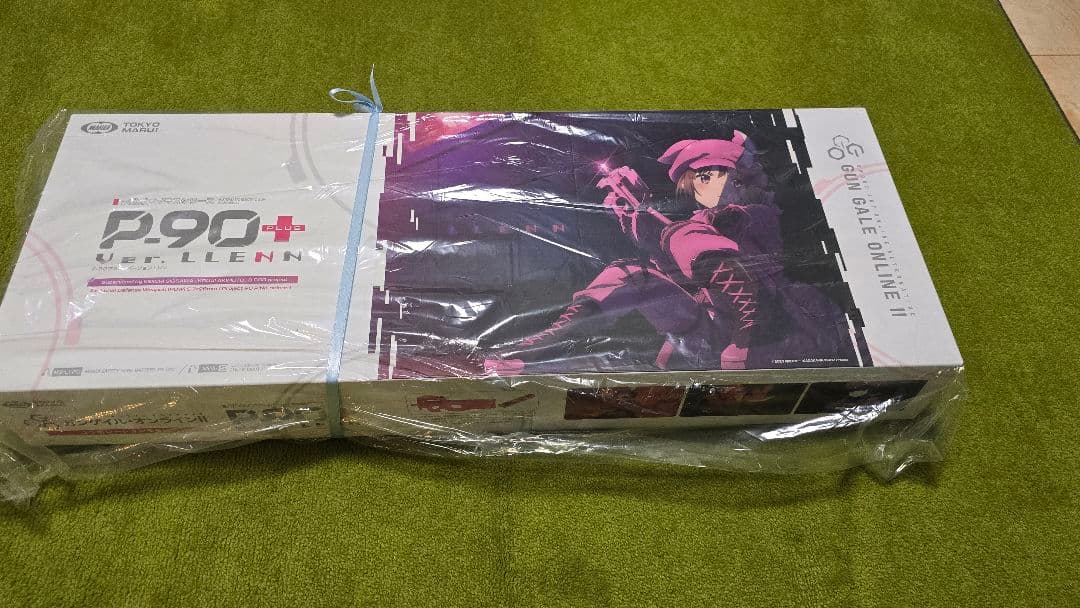 P90+ 電動ガン ピンク色 アニメデザイン