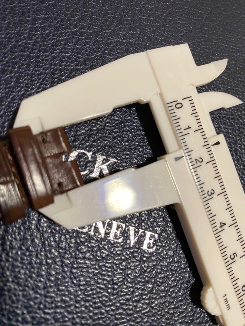 18mm フランクミュラー 純正 ブラウン ストラップ ベルト