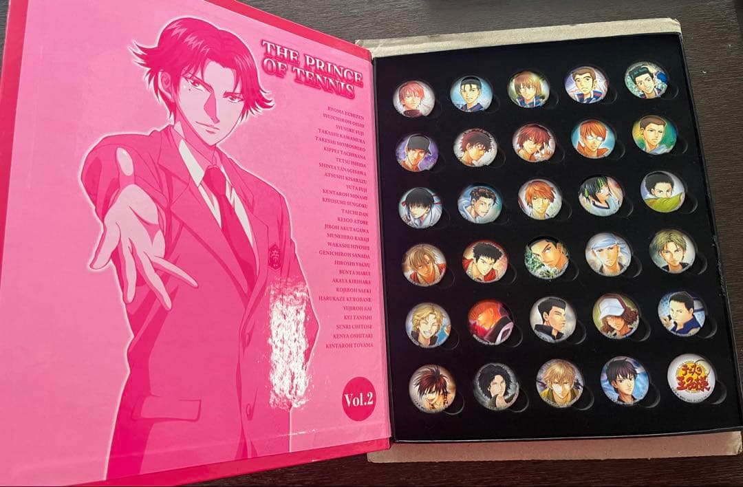 テニスの王子様　キャラクター缶バッジコレクション　Vol.2