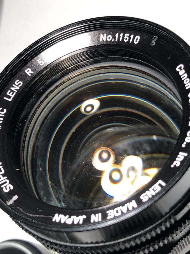 レンズ(単焦点) Canon SUPER CANOMATIC R 58mm f1.2