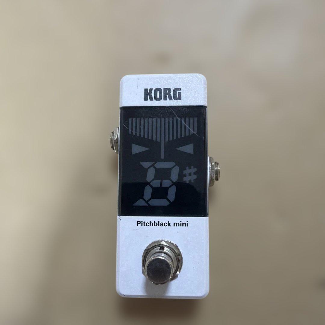 KORG ギター/ベース用 ペダルチューナー