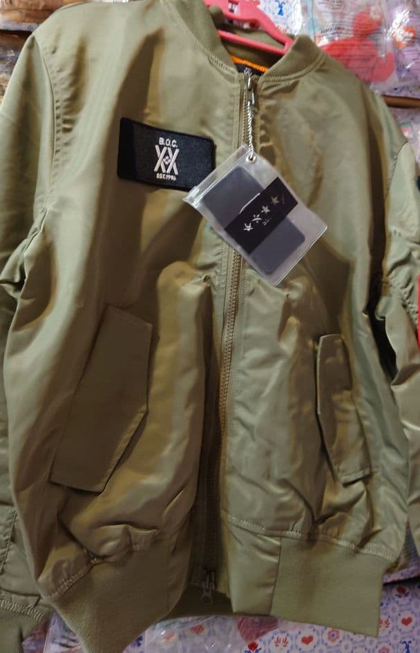 BUMP 20周年ライブ限定 20TH ANNIV.MA-1カーキ