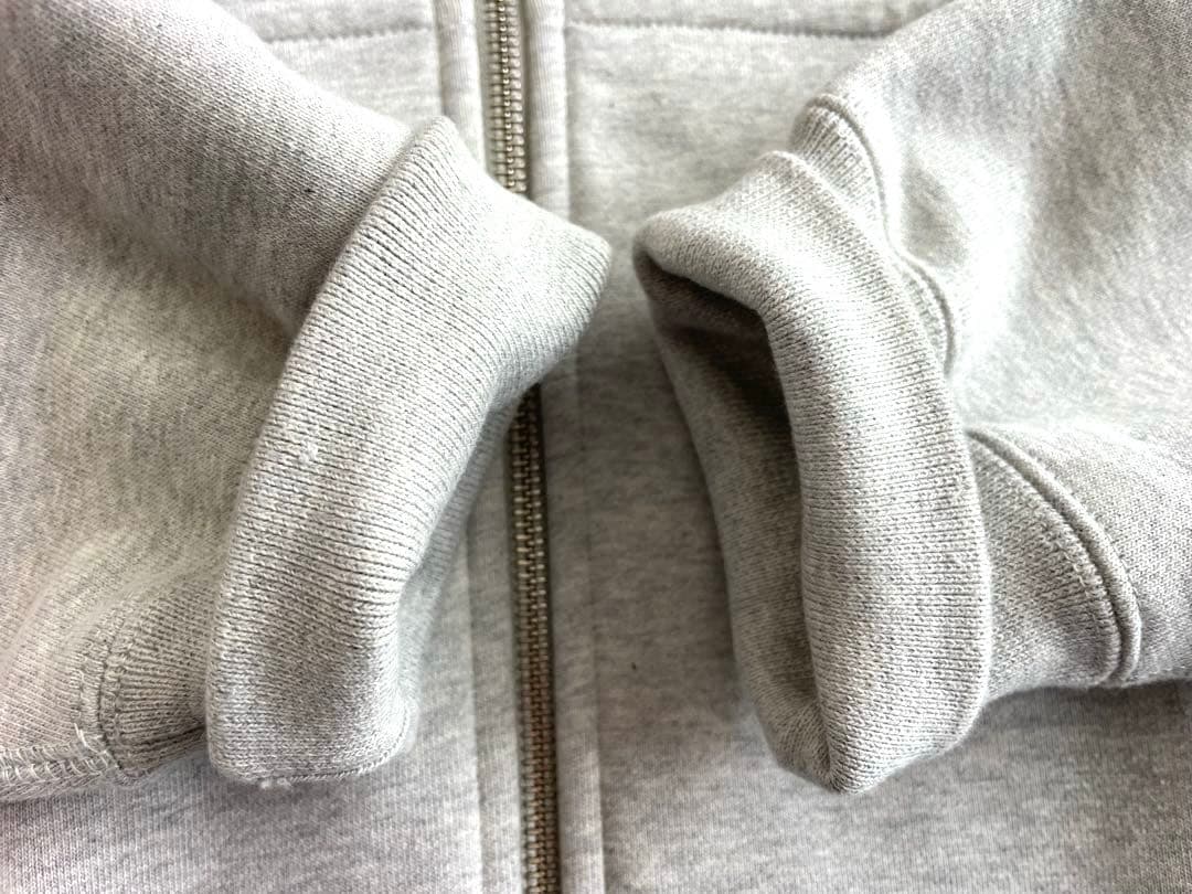 Stussy x Nike Fleece Zip Hoodie グレー 2025