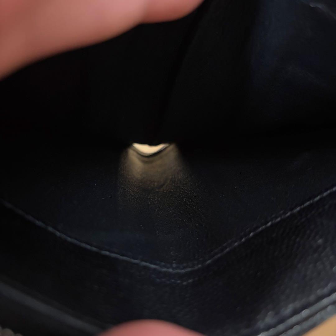 サンローラン　コンパクトフルジップウォレット　シルバー