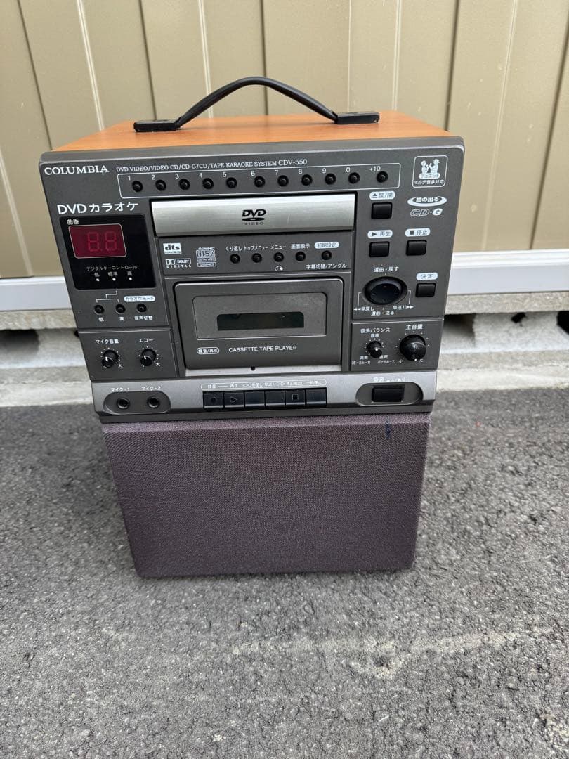 COLUMBIA CDV-550 DVDカラオケ