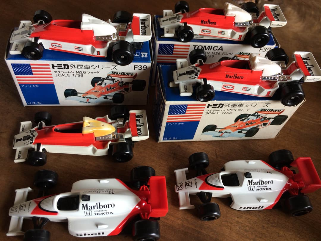 『お宝年代物トミカ‼︎マクラーレン M26 FORD 3台セット（未使用品）』