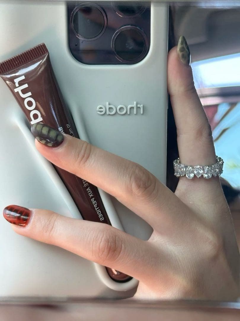 【のに】rhode unscentedケースespressoリップ付き