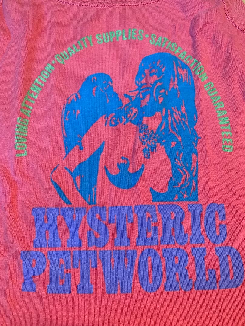 美品　初期　ヒステリックグラマー '90 ペットワールド　タンクトップ　Y2K