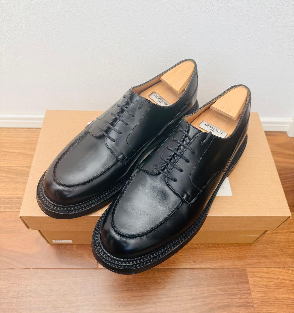⚫︎美品⚫︎ JM WESTON golf ゴルフ　トリプルソール　黒 8/D