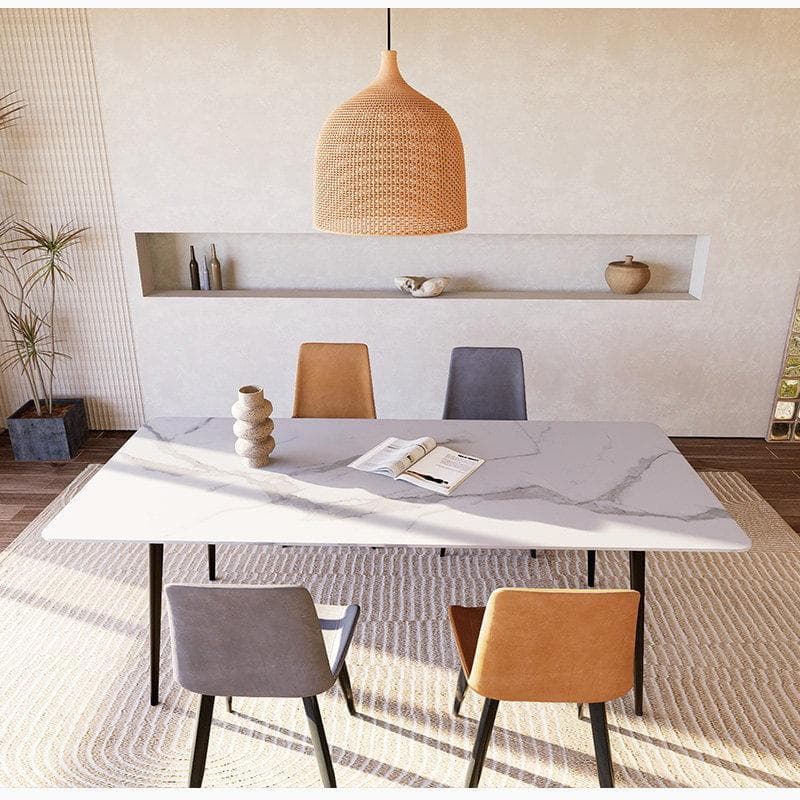 Shuna　大阪府引取　160cm セラミックダイニングテーブル　ホワイト