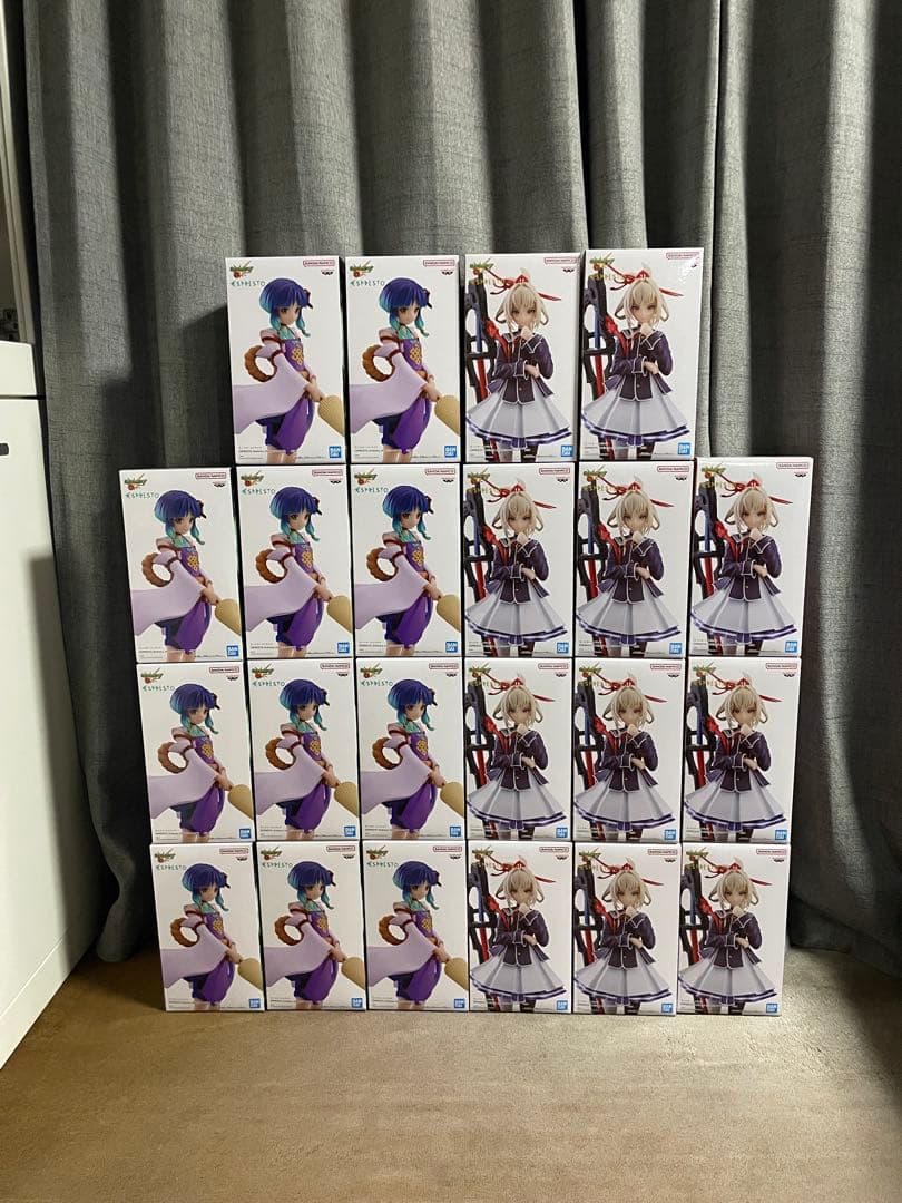 モンスト　ナムコ限定　ESPRESTO フィギュア　22体　マサムネ　ヤクモ