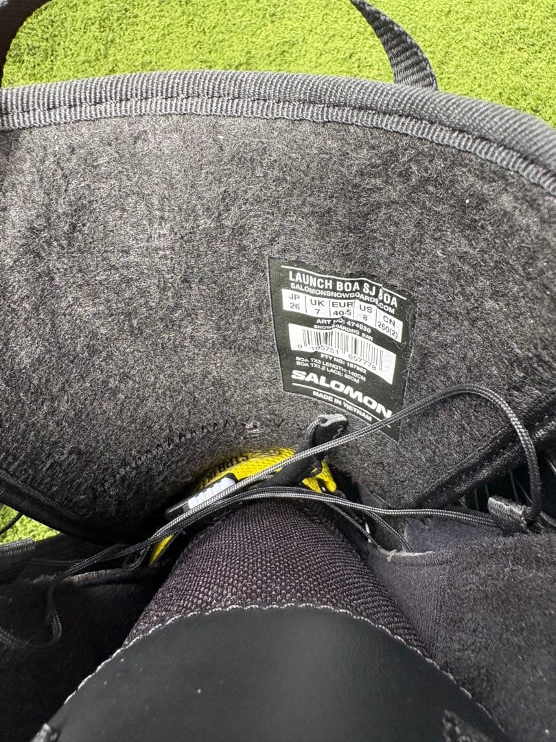 SALOMOM LAUNCH BOA® SJ BOA® 男性用スノーボードブーツ