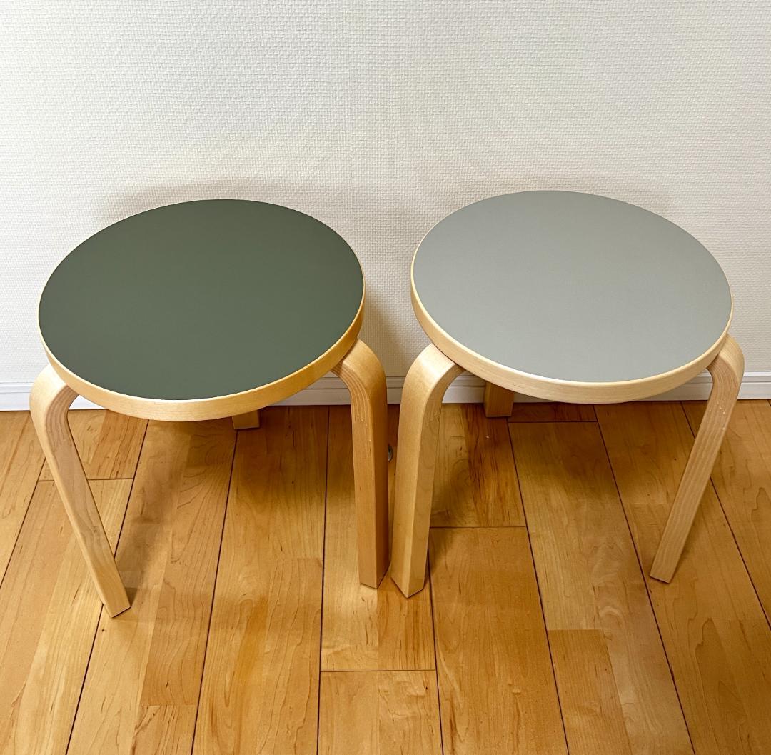 【Scope・2脚セットB】artek アルテック スツール60 3本脚 イス