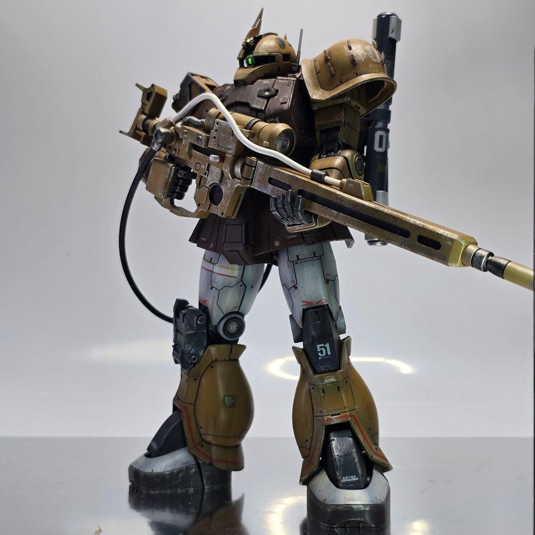 MG ザクⅠスナイパー　塗装済み完成品