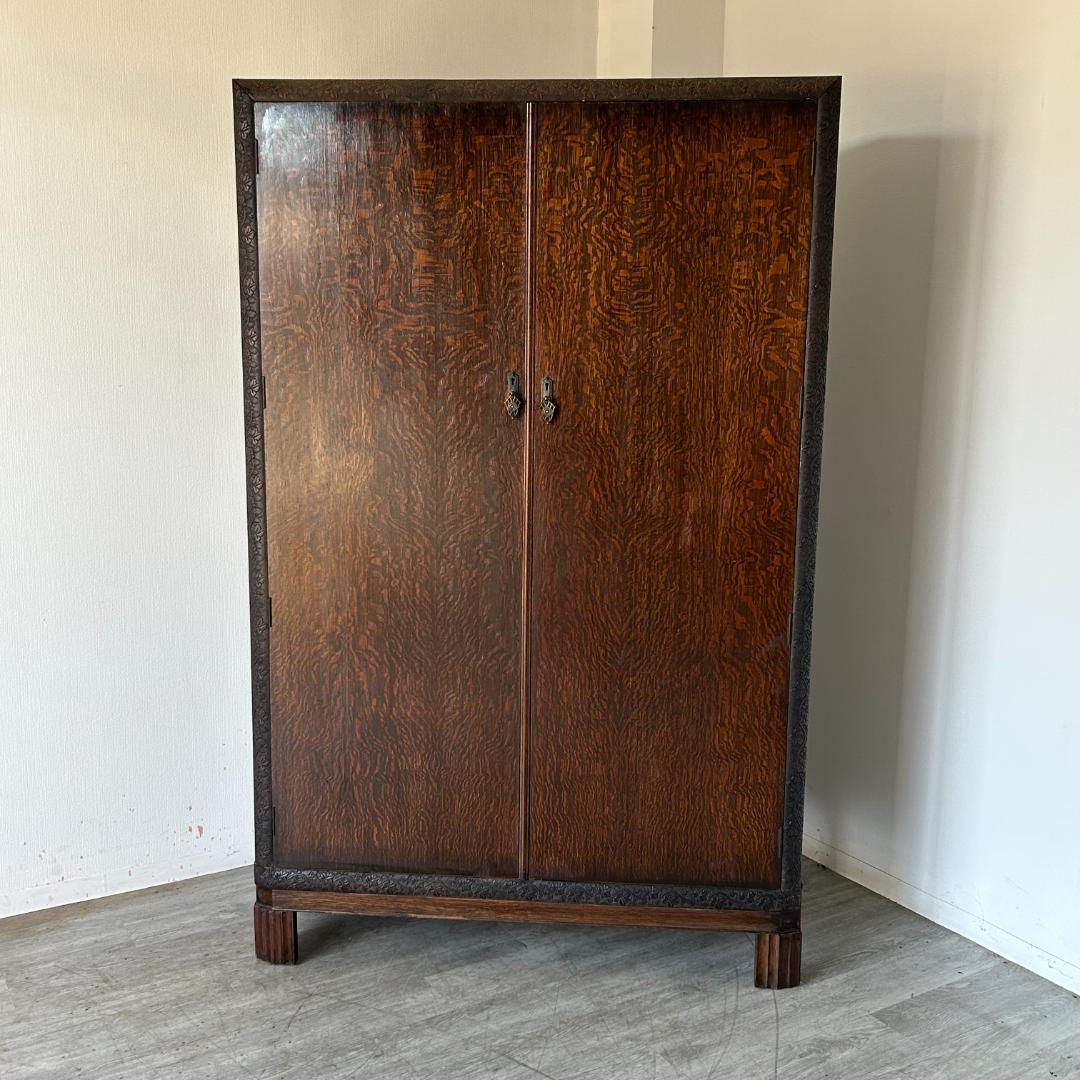 イギリス アンティーク家具 ワードローブ 1930年頃 828A