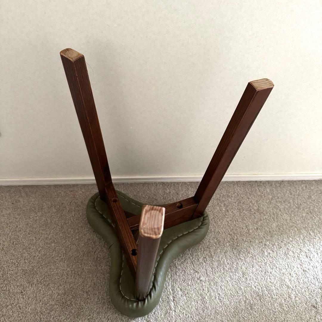 【美品】美姿勢 マタ美 スツール オリーブ