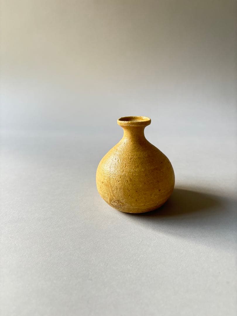 松浦祐介 黄瀬戸徳利 新品未使用 定価13,200円 作家物 酒器