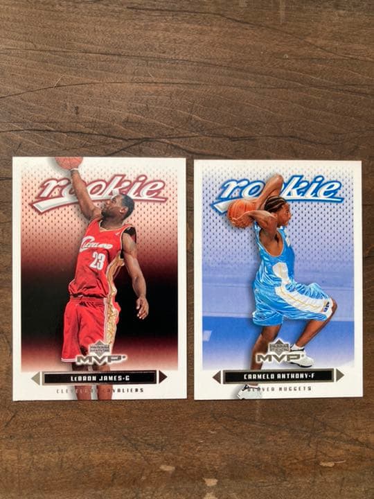 レブロン　ジェームス　カーメロ　アンソニー　NBA カード