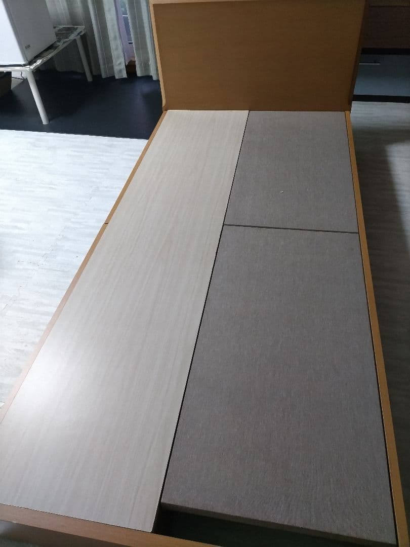 札幌市近近郊の方限定！送料無料！フランスベッド 収納付きシングルベッド