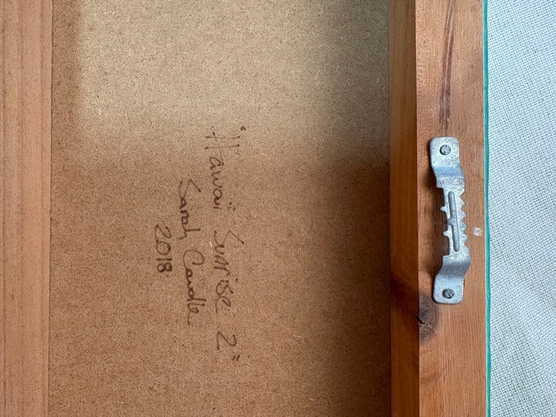 Sarah Candele ビーチ風景 レジンアート