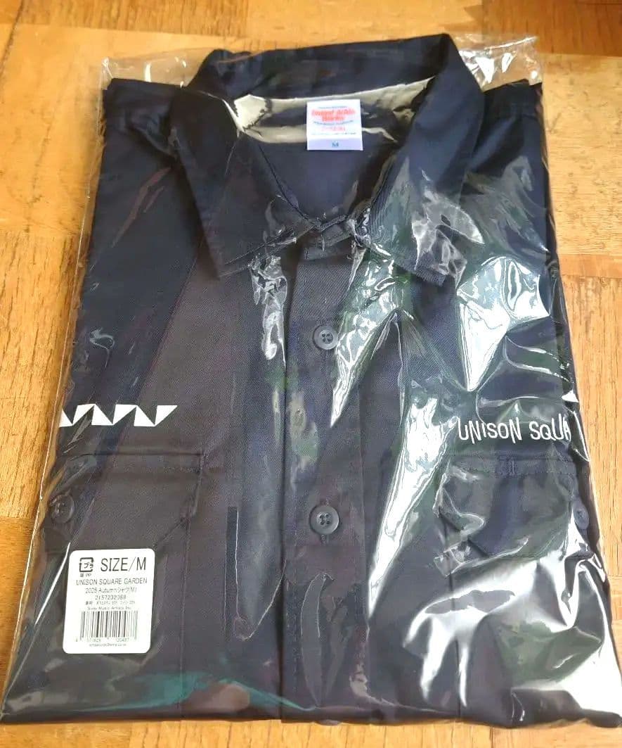 新品未使用 UNISON SQUARE GARDEN 2025 シャツM