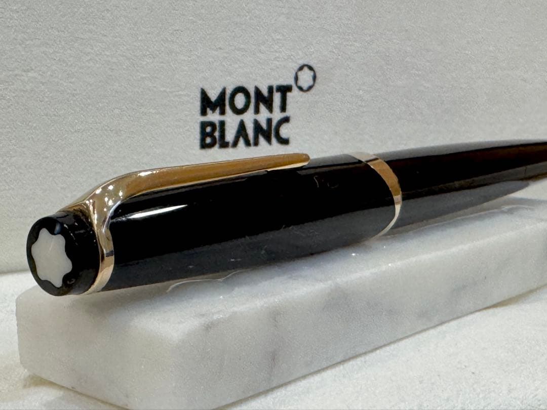 【極美品】モンブラン万年筆 No12 1960s ペン先18c 750 ブラック