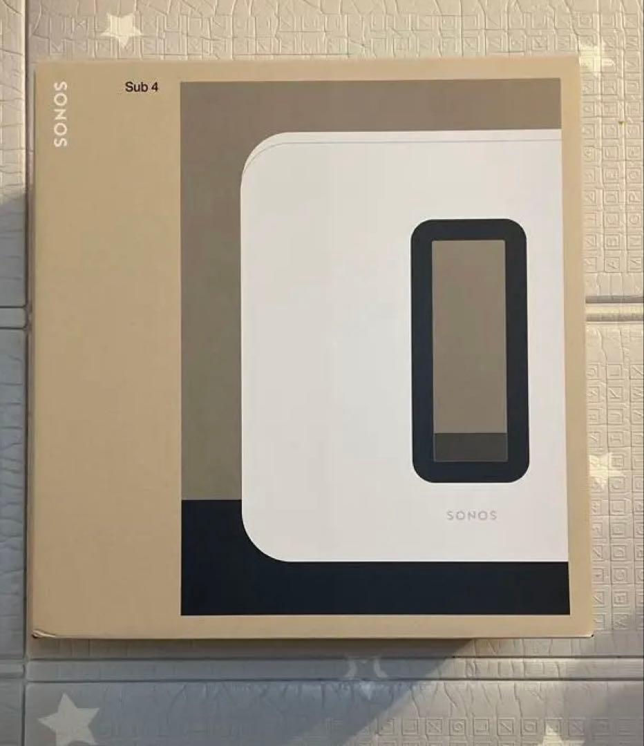 【新品/未開封】 SONOS Sub 4 ホワイト