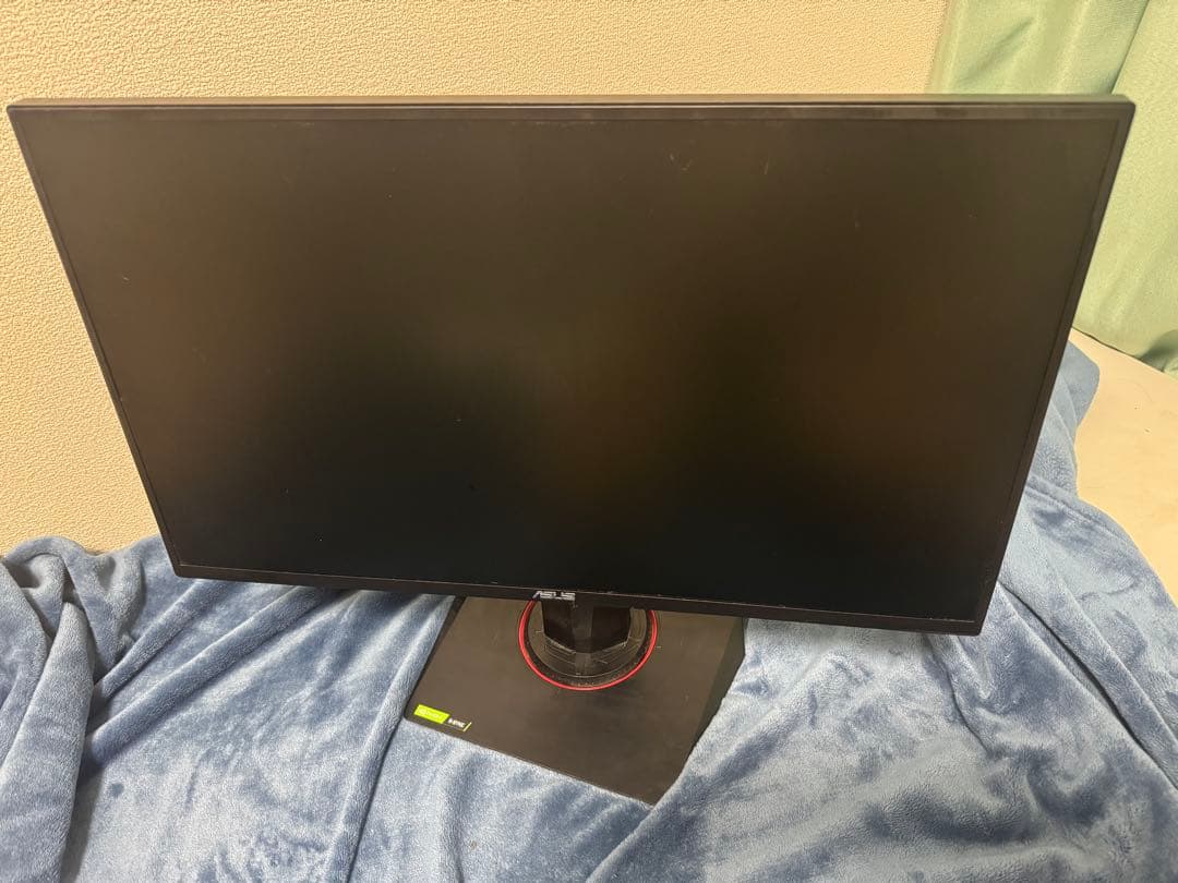 ASUS モニター 本体 ブラック