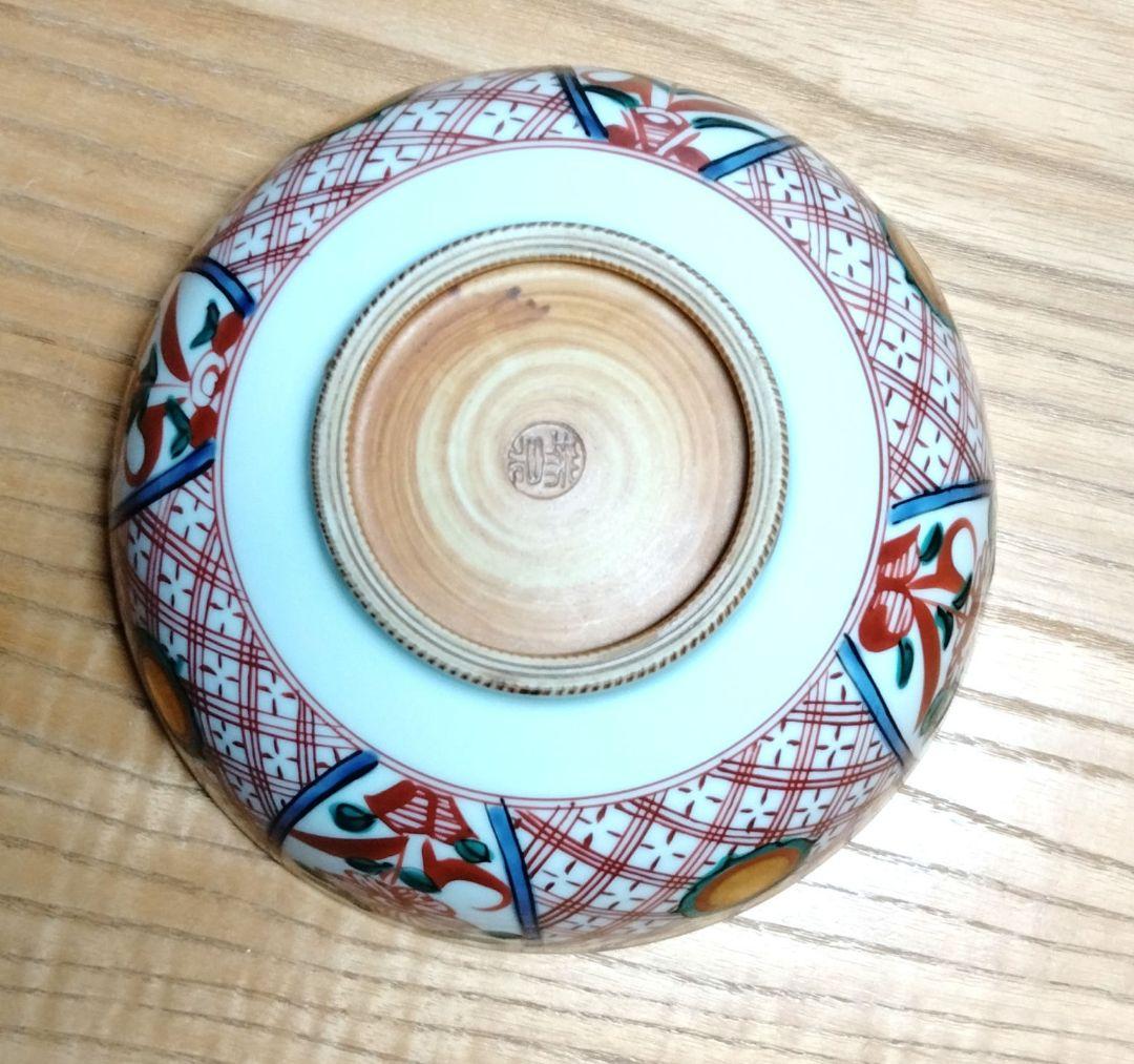 ☆ 平安瑞泉 清水焼 赤絵茶碗