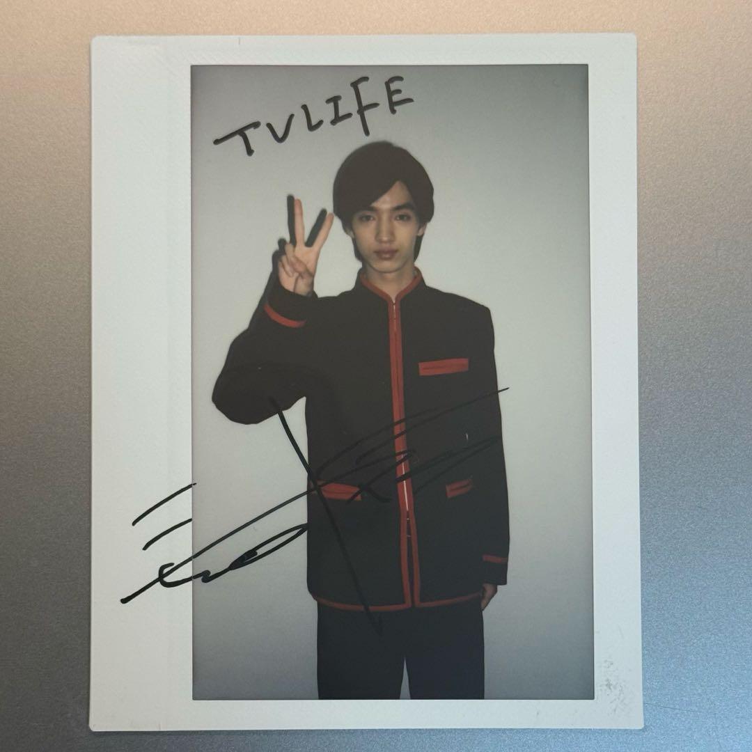 清水尋也 サイン入りポラロイド