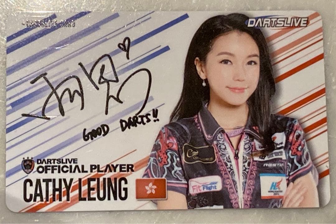 キャシーリョン Cathy Leung ダーツライブカード※使用未確認