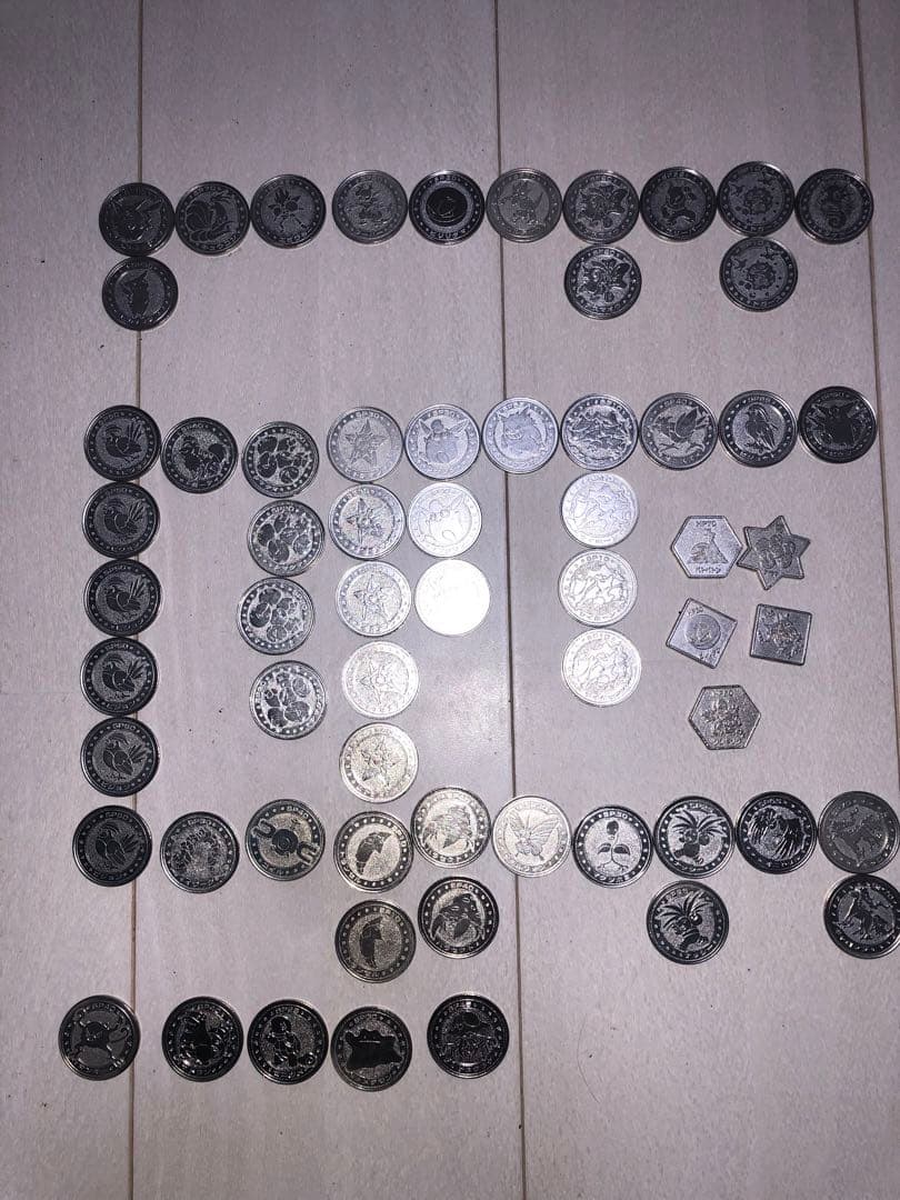 【希少】ポケモンメダル58枚＋5枚