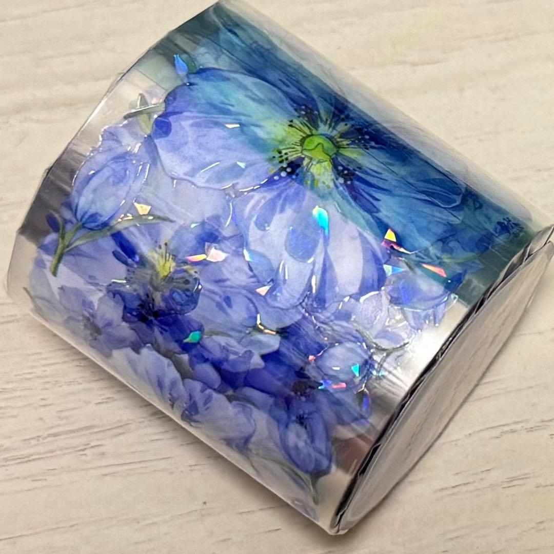 海外 PETテープ マスキングテープ フラワー