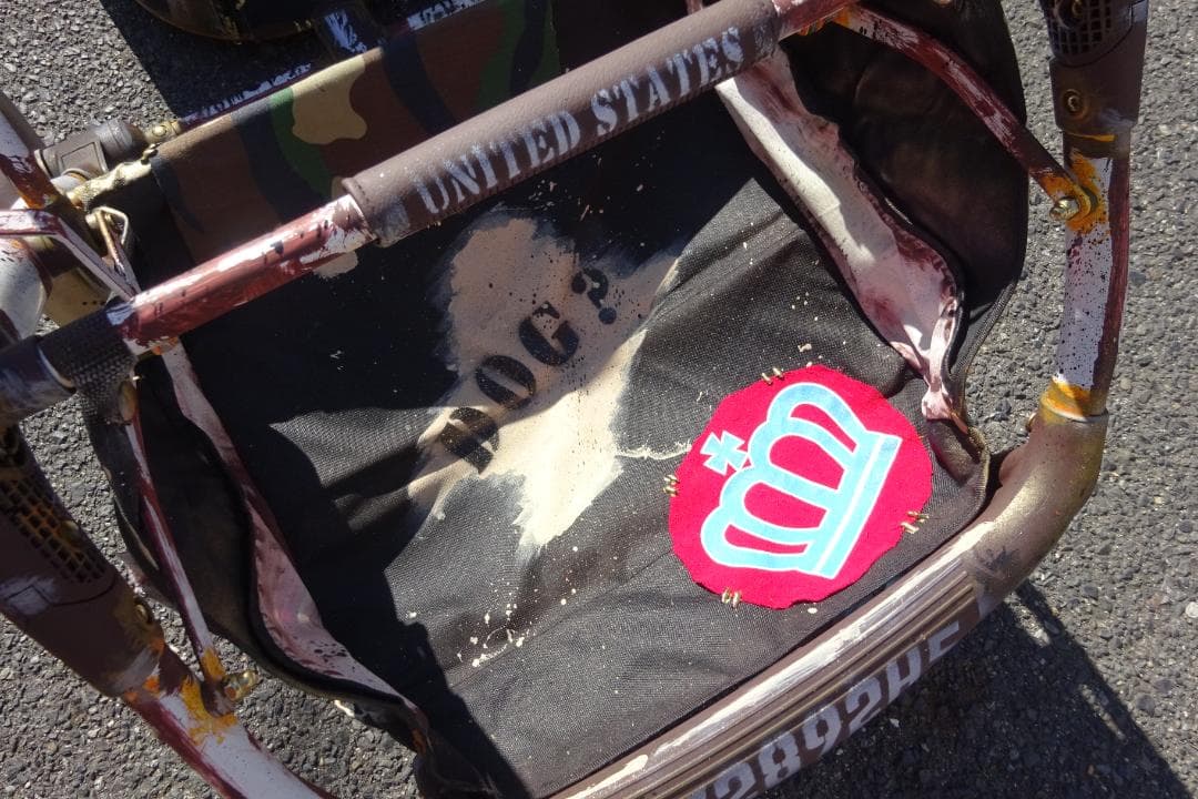 ペットカート バギー 分離型 3WAY ダメージスタイル 1点もの