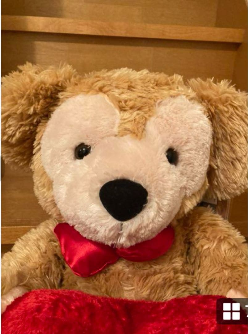 ♡TDSダッフィー　Mサイズのぬいぐるみ　《ハグミー》 2005年　タグ値札付き