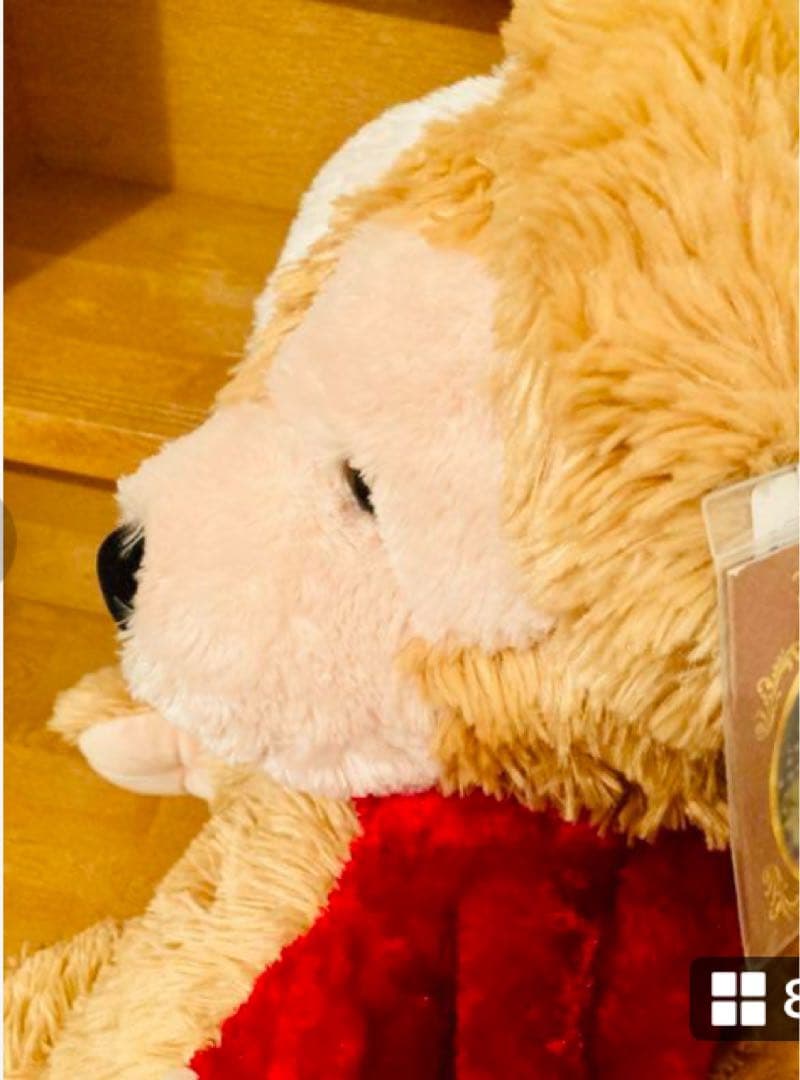 ♡TDSダッフィー　Mサイズのぬいぐるみ　《ハグミー》 2005年　タグ値札付き