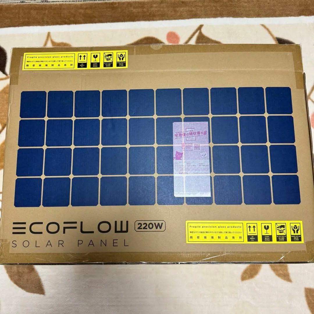 ECOFLOW 220W ソーラーパネル