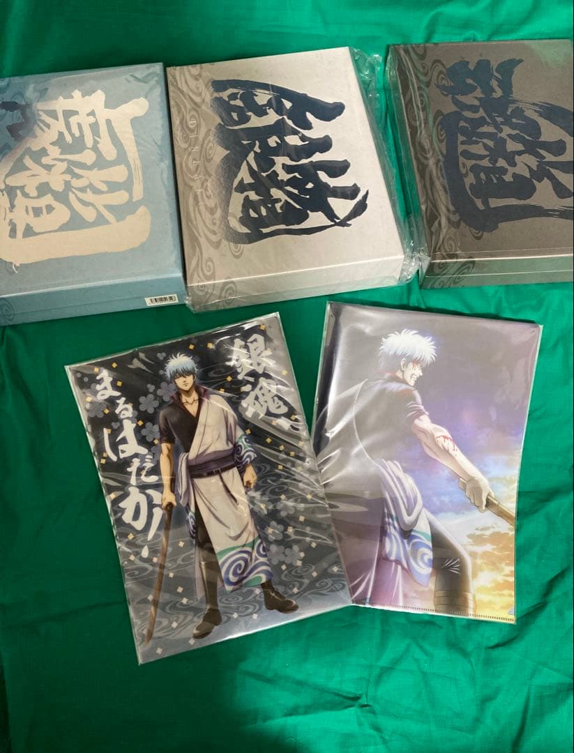 銀魂 銀派 魂箱 劇箱 設定資料集 特典 クリアファイル セット