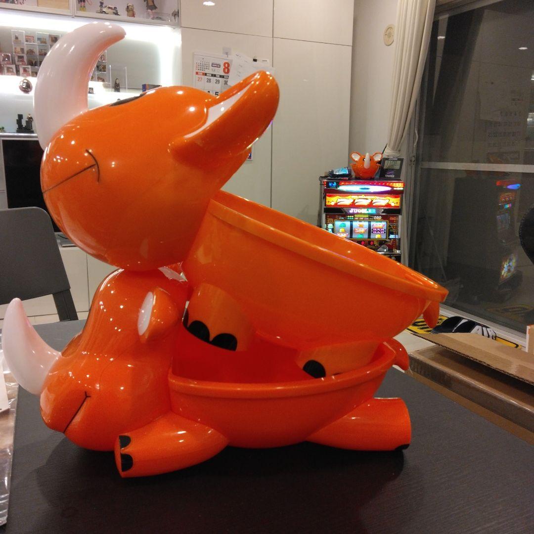 ツノっち　ドル箱新品未使用前期・後期一個づつ家スロ・ジャグラードル箱　小物入れ