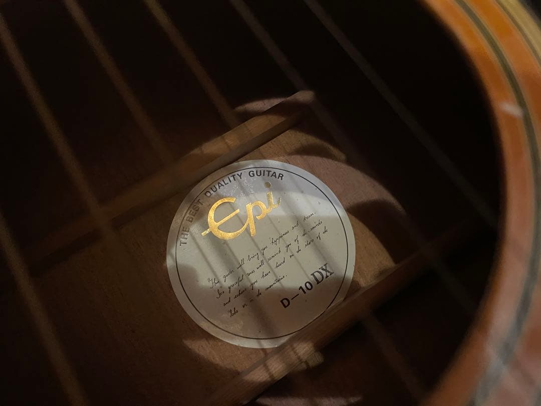 Epi D-10 DX アコースティックギター epiphone エピフォン