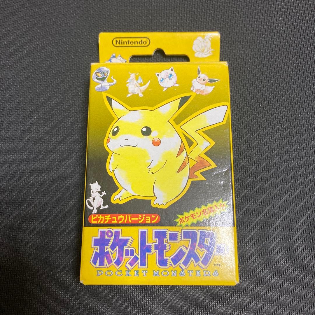 ✨希少✨ ポケットモンスター トランプ ピカチュウバージョン