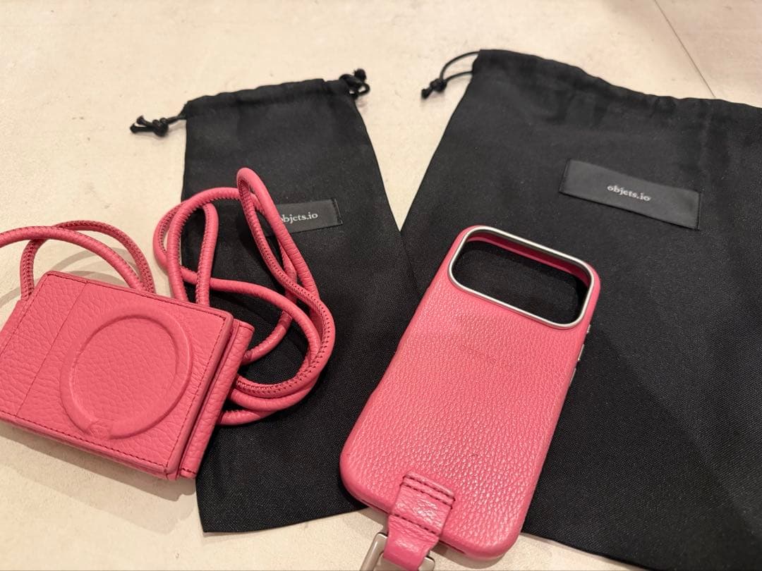 objects.io iPhone 17proケース カードケースセット