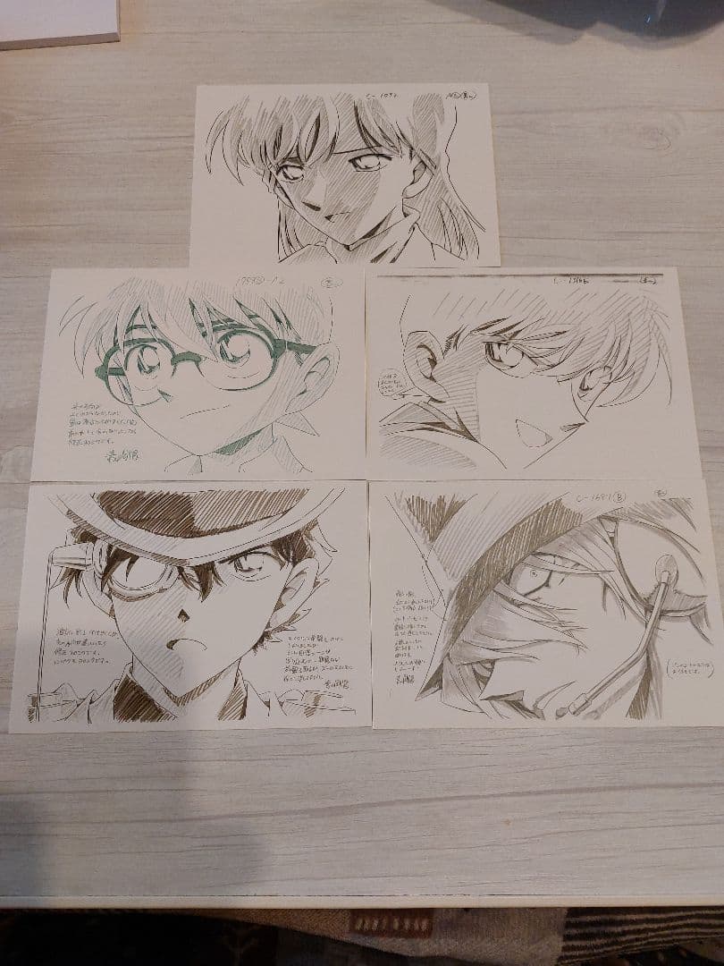 名探偵コナン 原画５枚セット